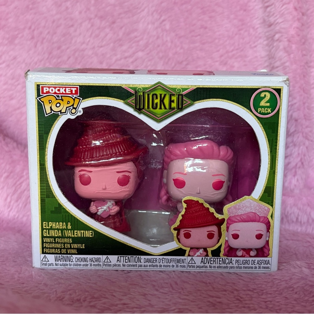 Wicked elphaba and Glinda pocket pops Valentine’s Day